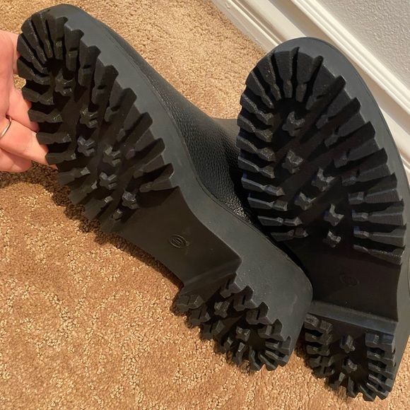 Universal thread women’s Black Ankle Boots Zipper New size 10 stylish comfort - Picture 12 of 15